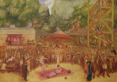 The Fair at Saint-Cloud by Jean Veber